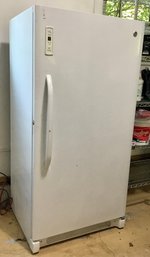 Convenient GE Stand Up Freezer