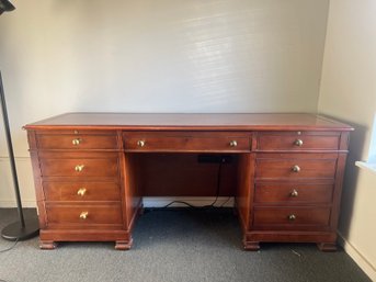 Solid Wood Sligh 6 Ft Desk