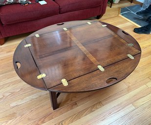 Wellington Hall Traditional Wooden Butler's Side / Coffee Table