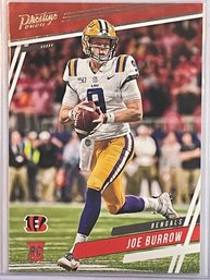 2020 Panini Prestige Joe Burrow Rookie Card #258