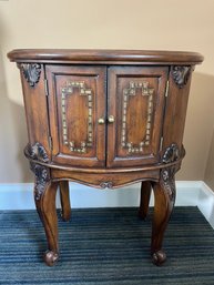 Hooker Furniture Seven Seas Collection Inlaid Oval End Table