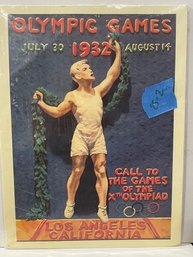 Olympic Games 1932: LA, CA Poster