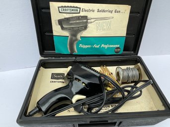 Vintage Solder Iron With Extra Tips