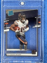 2020 Panini Donruss Clearly Rated Rookie Darnell Mooney Card #RR-DMO
