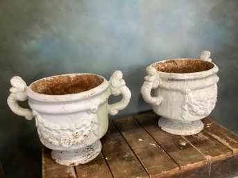 Cast Iron Planter Urns