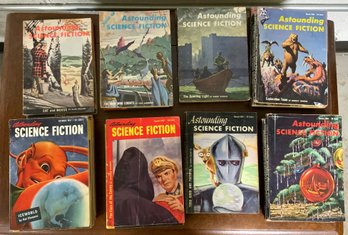 29 Vintage Astounding Science Fiction Magazines From The 1950s