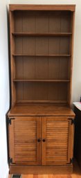 Ethan Allen Shutter Door Bookcase