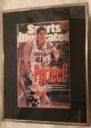 Sports Illustrated UCONN Womens Basketball Autograph Jennifer Rizzoti Pam Webber Jamelle Elliott Kara Wolters