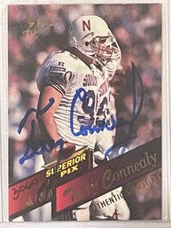 1995 Players Draft Authentic Signature Terry Connealy Autographed Rookie Card #35    Numbered 3060/6500