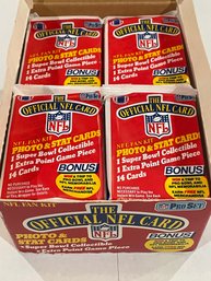 1989 Pro Set Football Wax Box.  Box Is Open But Is Full Of Sealed Unopened Packs.