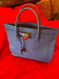 Guia's  Blue Handbag