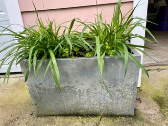 Outdoor Rectangular Resin Planter