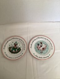 Beautiful 12 Days Of Christmas China Set