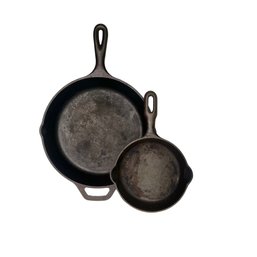 Antique Griswold & Lodge Cast Iron Pans