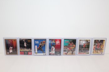 7 Michael Jordan Cards - Group 2 - Skybox, UD Early 90s