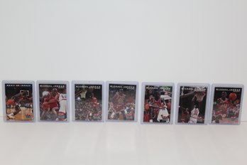 7 Michael Jordan Cards - USA Basketball - #37,#38,#40,#41,#42,#43,#105