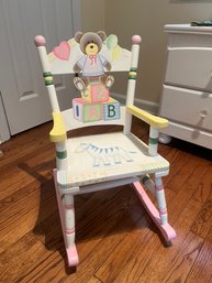 Child's Wooden Rocking Chair