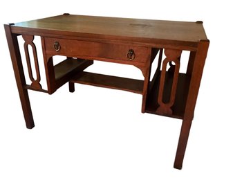 Vintage BOURNE-HADLEY Solid Oak Desk