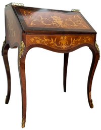 Antique 18th Century Louis XV Period Marquetry Desk