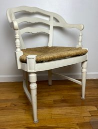French Country Style Rush Chair