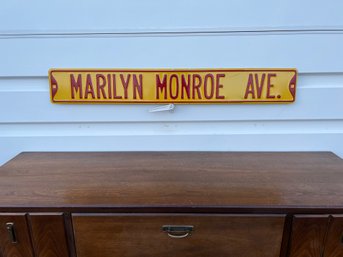 Marilyn Monroe Ave - Metal Sign