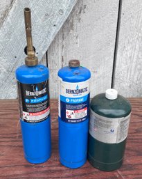 80. Bernz-o-matic Propane Torch & Tanks