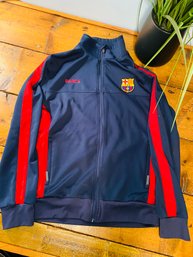 Barcelona Blue Zip Up Mens XL