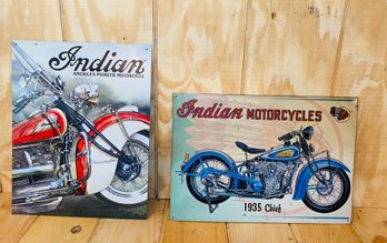 Indian Motorcycle Signs