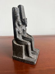 Egyptian Gods Amun & Mut Sculpture Reproduction