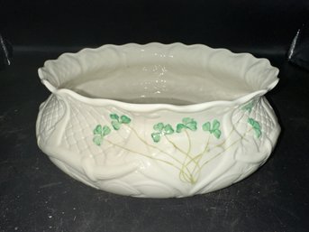 Large Belleek Dalriada Fruit Bowl ~ #2305 ~