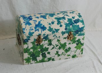 Ivy Painted Cardboard Chest