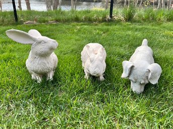 Resin Lawn Animals