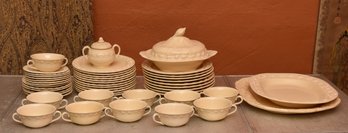 Royal Ivory Titian Ware England Ceramic Dish Set