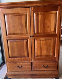 Tall Wood Armoire, TV Cabinet