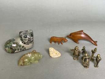 Mini Figurines Including Jade