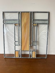 Vintage Frank Lolyd Wright Style Stained Glass -