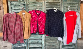 5 Funky Jackets For All Occasions, Plaid Allyns St. George,