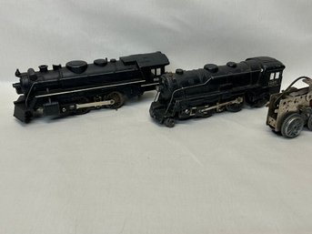 A Pair Train Engines MARX & Lionel