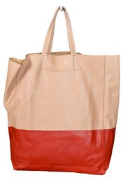 CELINE Leather Tote Bag - Made In Italy