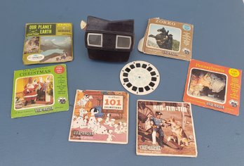 Vintage Viewmaster With Photo Discs