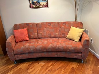 Three Seat Curved Sofa