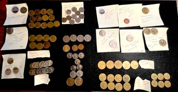 Nederland , Israeli , France , English Coins
