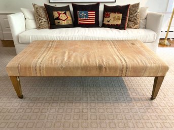 Lillian August Long Ottoman Bench On Casters  (W2)