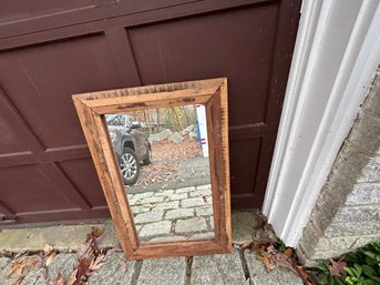 Wooden Mirror