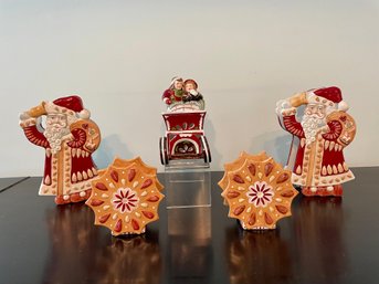 Villeroy & Boch Porcelain Holiday Candle Holders