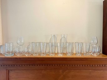 Redding, CT Commemorative Glass Collection Etched 'Redding 1767'