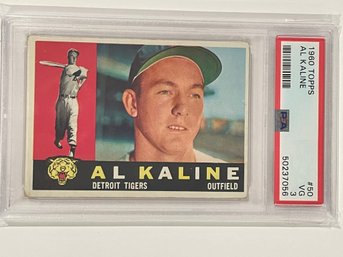 1960 Topps Al Kaline Card #50     PSA 3