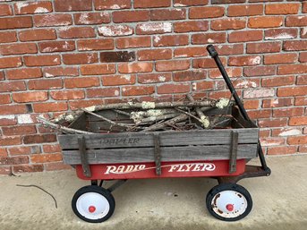 Vintage Radio Flyer Decor