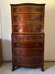 Johnson High Chest Of Drawers Featuring Dovetailed Drawers