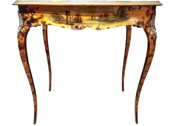 Hand Painted Louis XVI Occasional Table